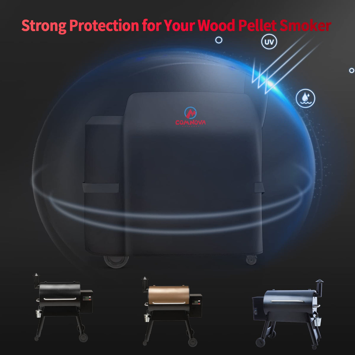 Comnova UV tested cover endures sun exposure for years
