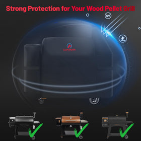 Comnova UV-resistant finish maintains color on outdoor grill cover