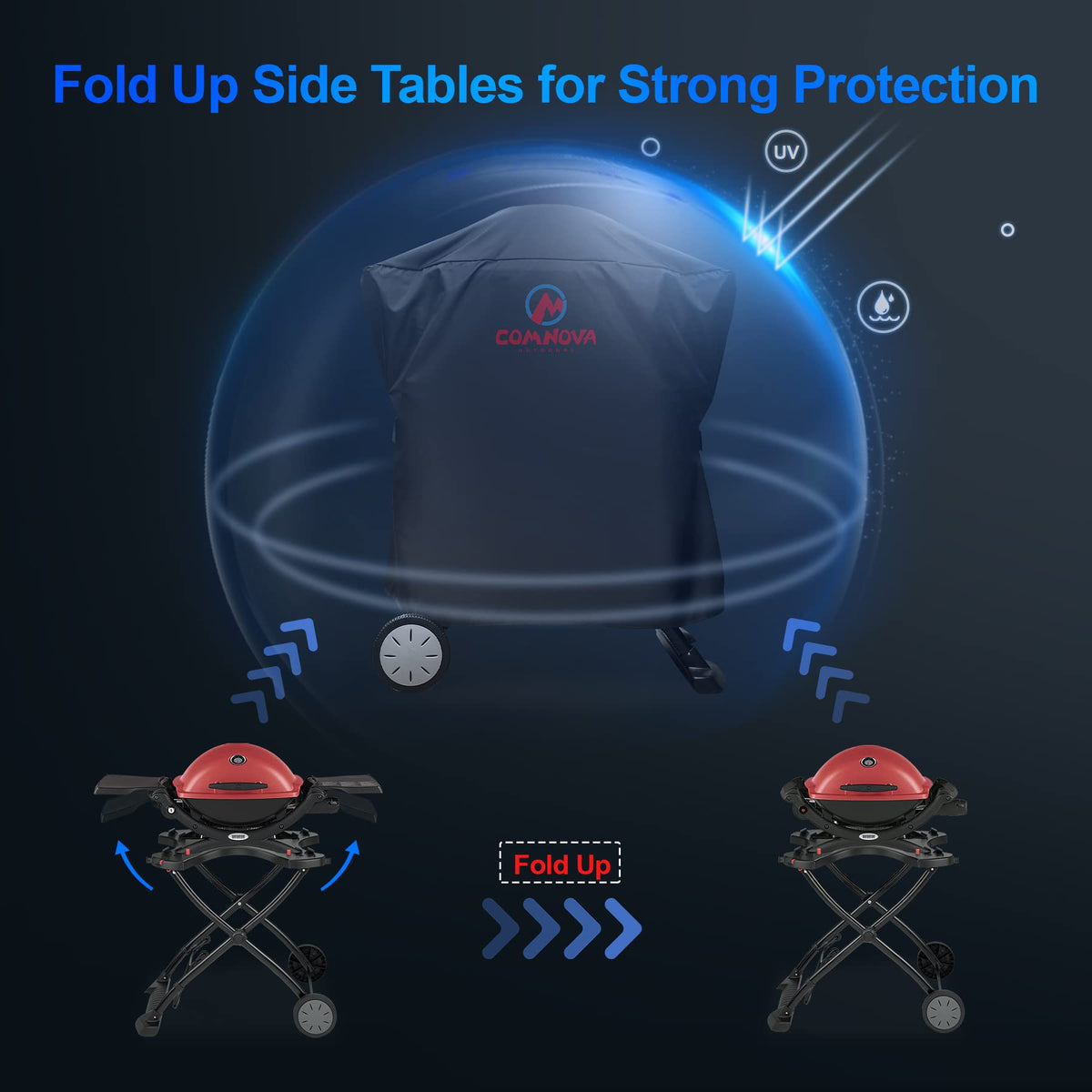 Quick-dry surface cleans easily after cooking or washing