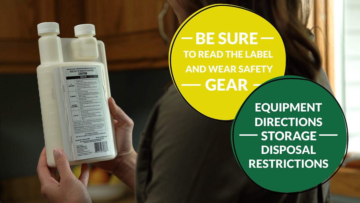Compare-N-Save Concentrate ready-to-use spray provides wide-area coverage.