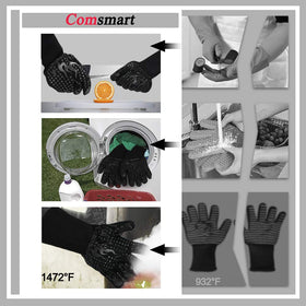 Comsmart aramid-fiber core adds durable heat and cut resistance.
