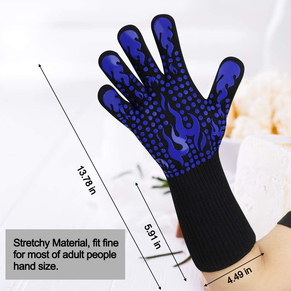 Comsmart gloves use aramid fiber for added heat and cut protection.