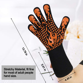 Comsmart gloves use aramid fiber lining for durable heat and cut resistance.