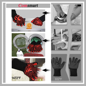 Comsmart gloves offer easy-on, easy-off fit with stretchable design.