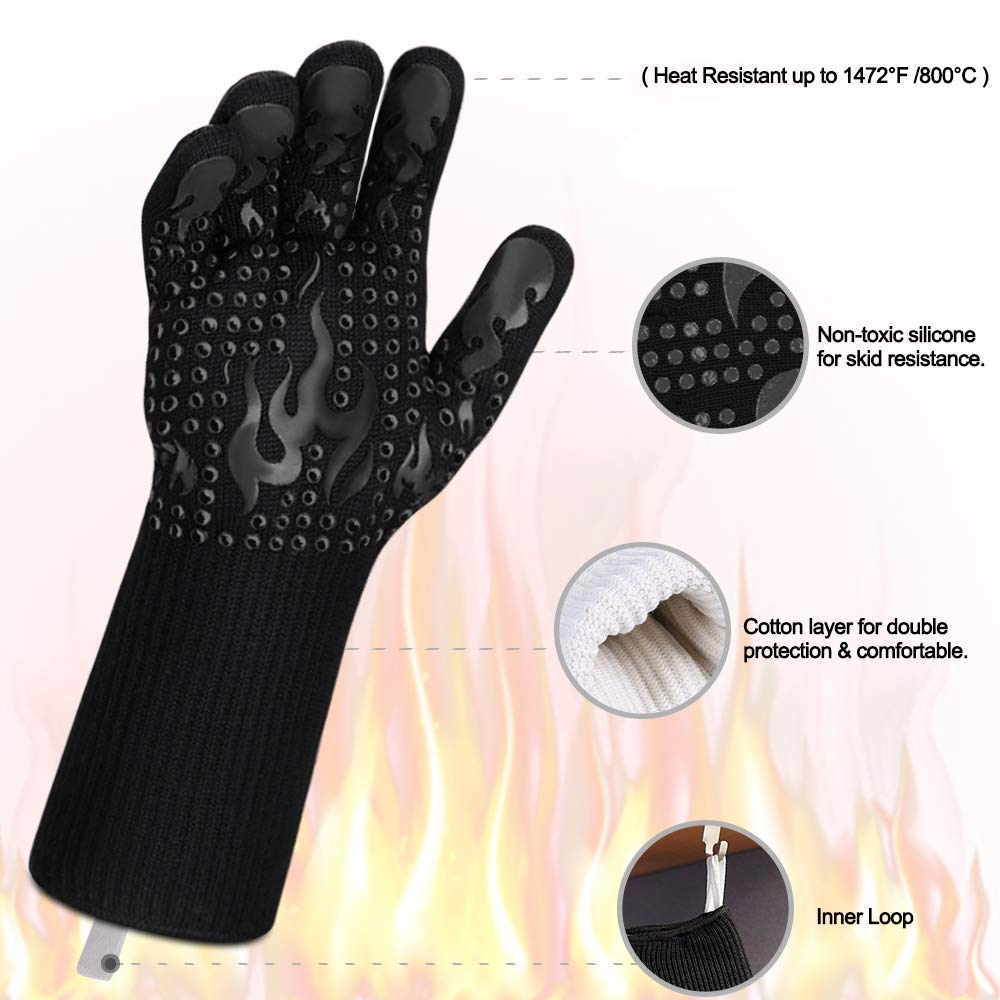 Comsmart gloves ideal for grilling, baking, and kitchen prep.