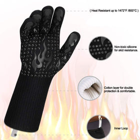 Comsmart gloves ideal for grilling, baking, and kitchen prep.