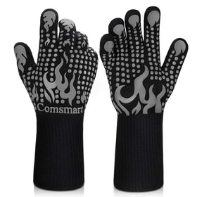 Comsmart BBQ Gloves heat-resistance-1472f for safer high-heat grilling
