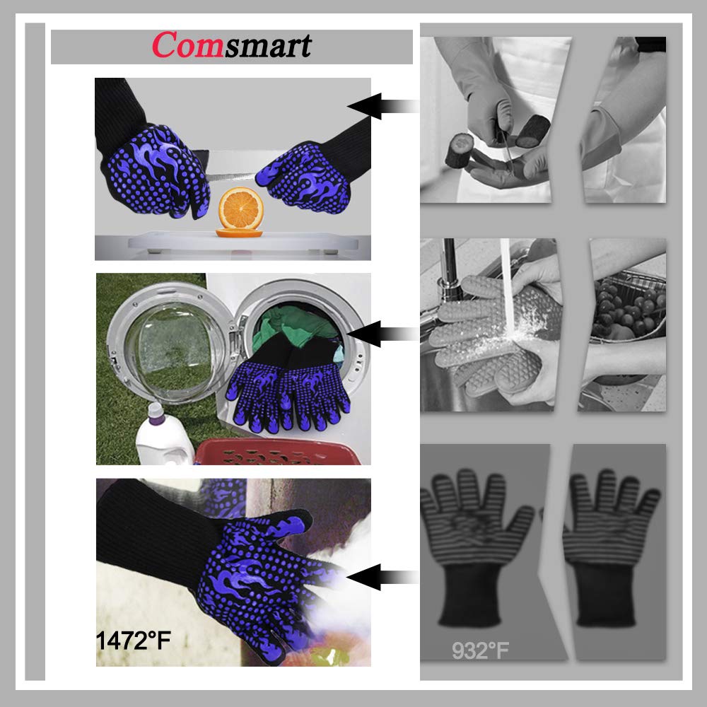 Comsmart gloves are machine washable for quick, easy cleaning.