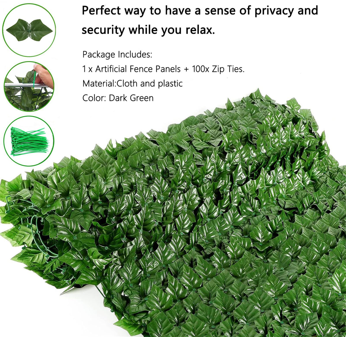 Comtelek includes 100 cable ties for easy customization.