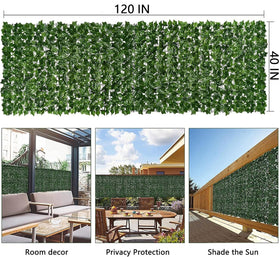 Comtelek artificial ivy wall panel lush greenery for outdoor decor