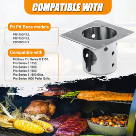 Replacement 304 stainless burn pot for PB1150PS2 ensures rust resistance.
