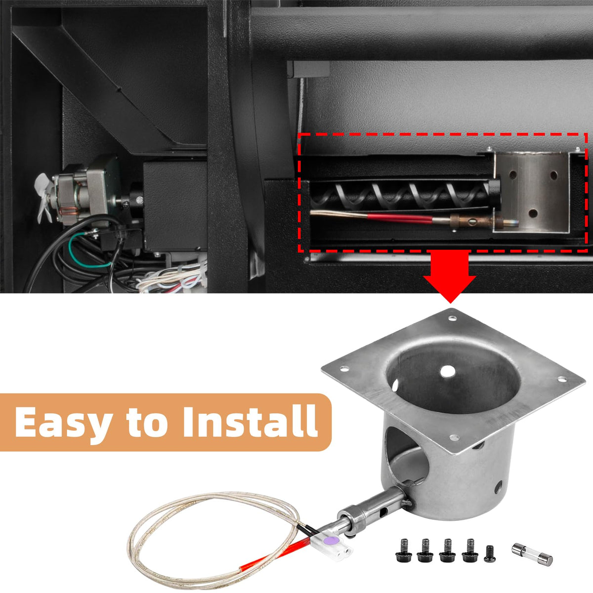 COMVIEE hot rod installation guide demonstrates easy plug-and-play setup.