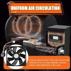 COMVIEE induction fan for Ironwood 650/885 promotes uniform heat.