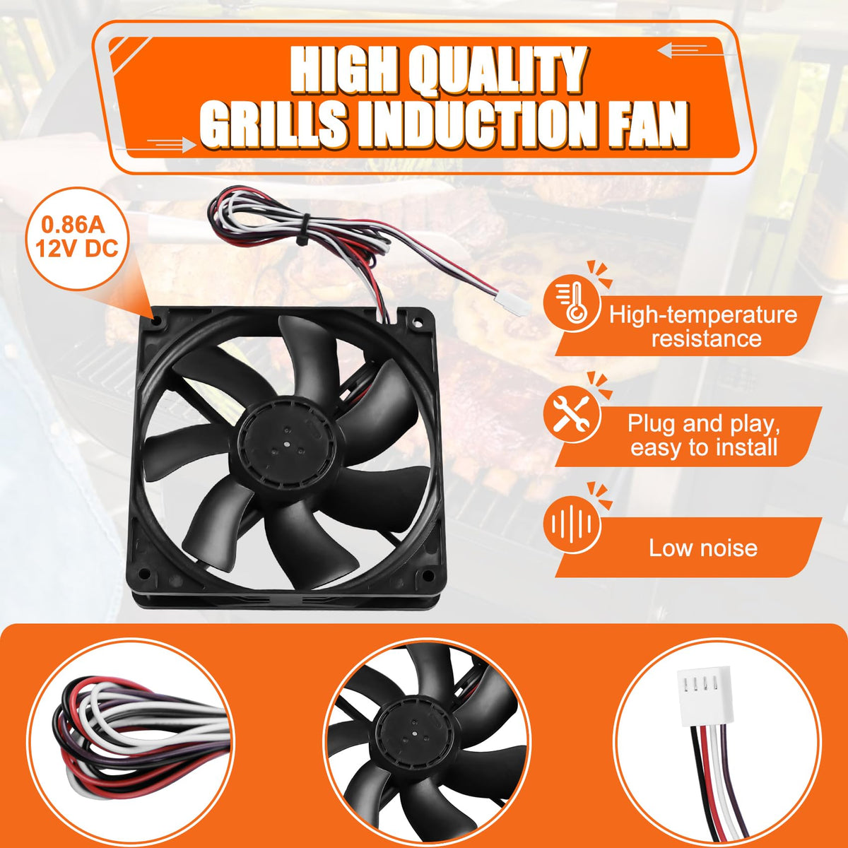 COMVIEE induction fan for Silverton 620/810 stabilizes airflow for reliable results.
