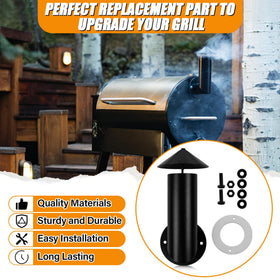 COMVIEE replacement stack kit compatible with Pit Boss, Traeger, Camp Chef