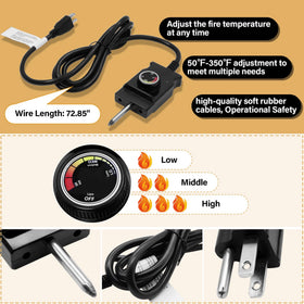 COMVIEE universal replacement kit components for easy swaps across brands.