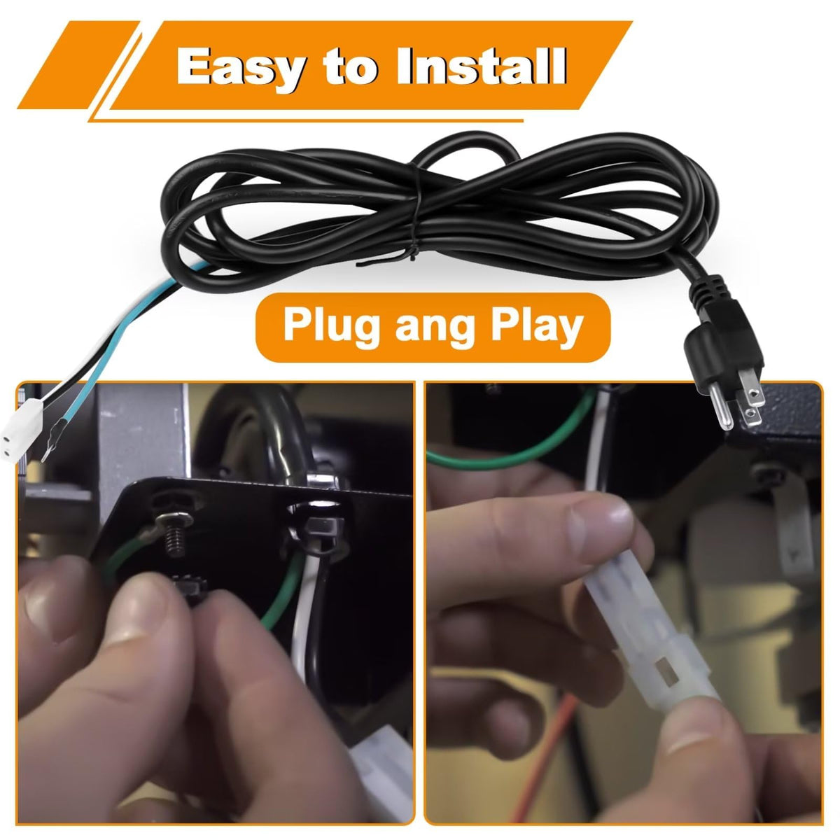 COMVIEE waterproof and dust-proof cord designed for weatherproof grilling.