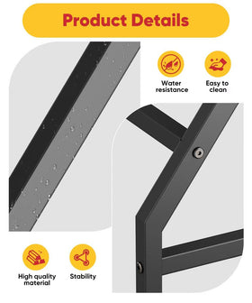 Comzinn chicken perch swing assembly shows easy setup and secure mounting.