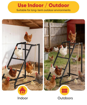 Comzinn easy-install coop setup highlights quick assembly in under 30 minutes.