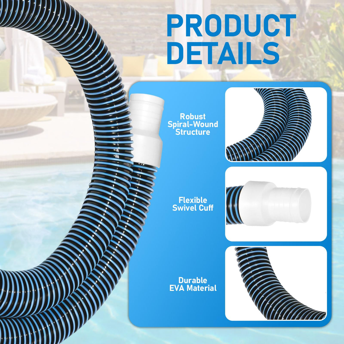 Conderyang 2026 upgrade hose head provides flexible, tangle-free use.