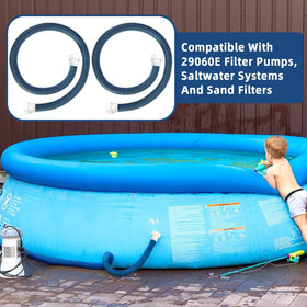 Conderyang pool hose suitable for saltwater and sand filters.