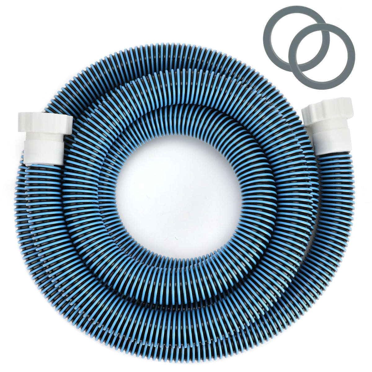 Conderyang 15ft pool hose extended reach for above-ground pools