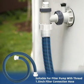 Knob-design hose enables tool-free installation