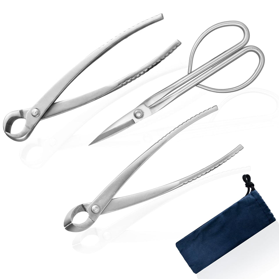 CONFUTURY bonsai tools set knob cutter for precise pruning and clean cuts