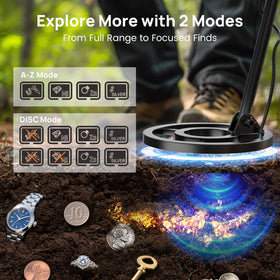 Consciot IP68 waterproof coil enabling safe shallow-water treasure hunts at the shore