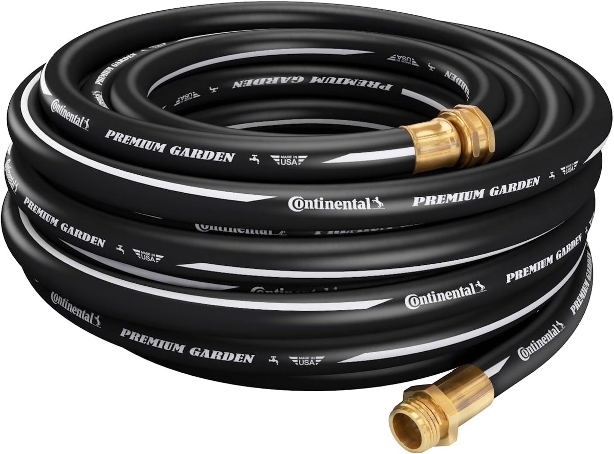 Continental Premium Garden Black hose length 50 feet for extended reach