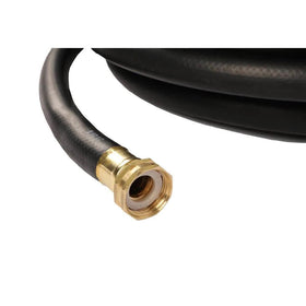 Continental Premium Garden Black hose brass male and female threads for secure connections