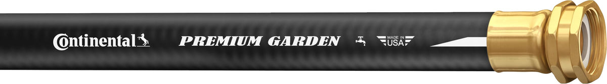 Continental Premium Garden Hose with heavy-gauge rubber for durability