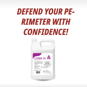 Control Solutions Cyper TC exterior protection around foundations and porches.
