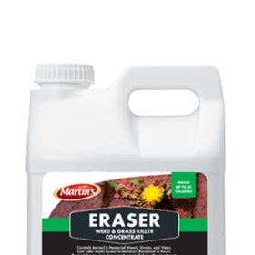 Control Solutions Eraser A/P weed killer spray application showing broad-area post-emergence control.