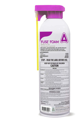 Control Solutions FUSE Foam 15 oz can: ready-to-use foam expanding to fill termite nests.