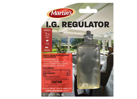Close-up of I.G.Regulator bottle pour for even distribution.