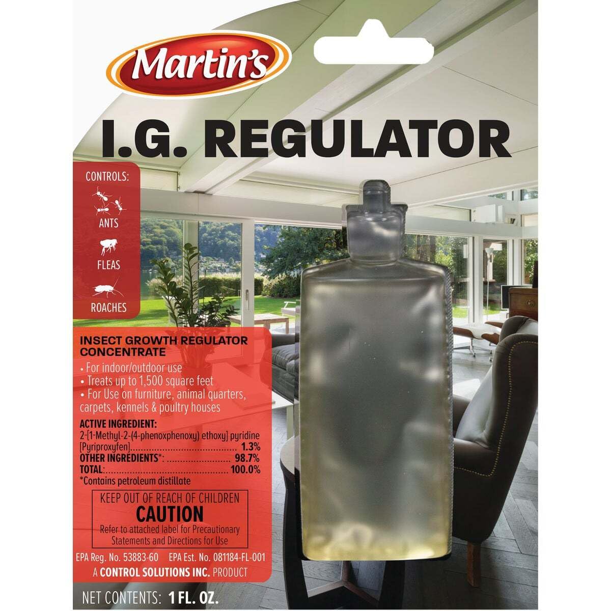 I.G.Regulator shown for use in warehouses and restaurants with versatile coverage.