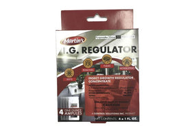 Martin's Insect Growth Regulator 4oz bottle for indoor and outdoor pest management.
