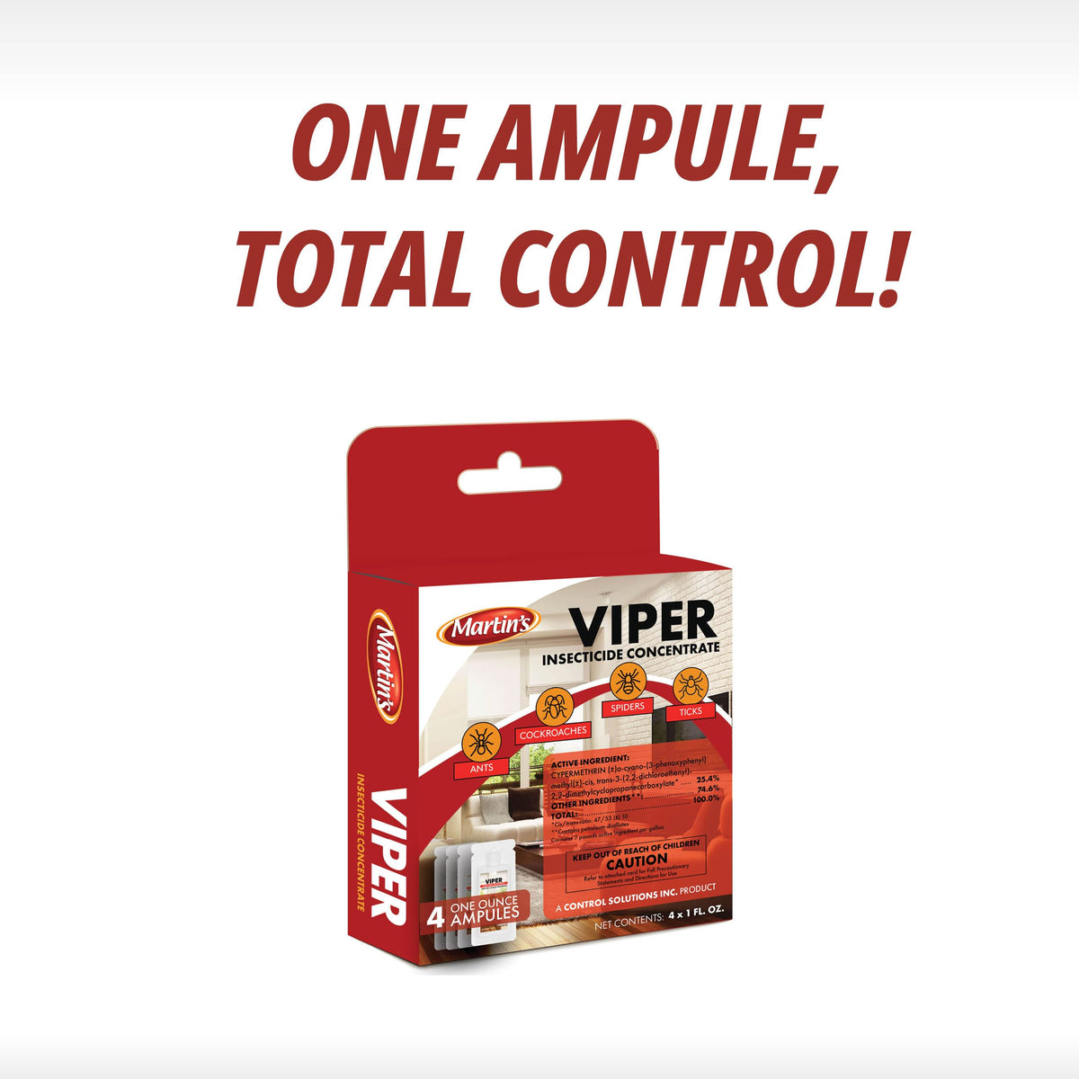 Mixing and application setup for Martins Viper EC
