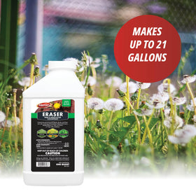 Control Solutions sprayer-action demonstrates fast weed kill readiness after application.