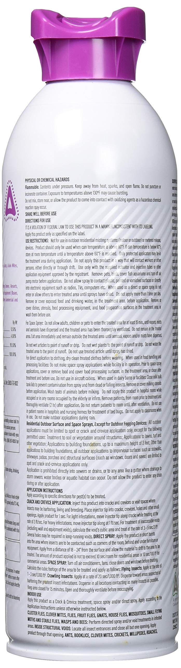 Control Solutions Stryker 54 bottle used for indoor and outdoor spray applications for quick pest control