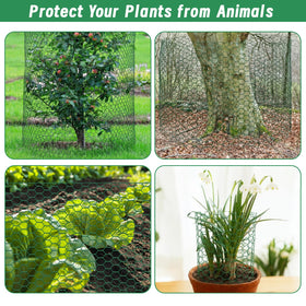 Convivium free-cut design creating customizable cages for multiple plants.