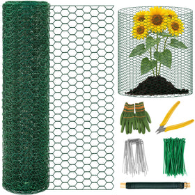 Convivium plant protectors free-cut mesh roll shields outdoor plants while allowing airflow