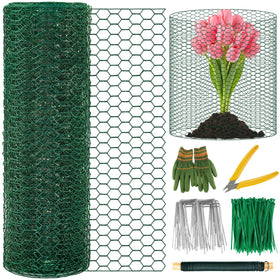 Convivium plant protectors kit contents laid out for quick outdoor setup.