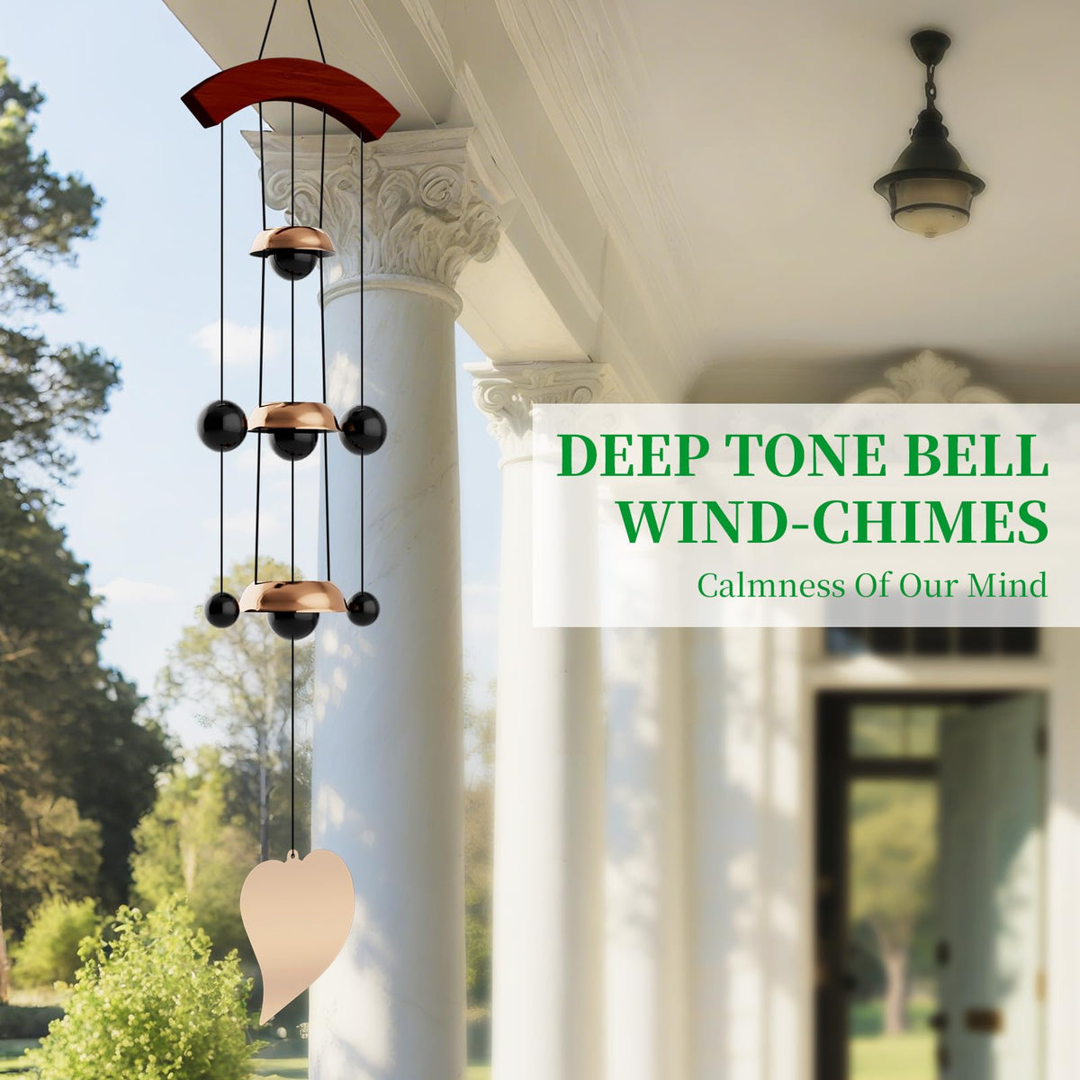 Zen outdoor decor for patios, porches, and gardens with calming tones.