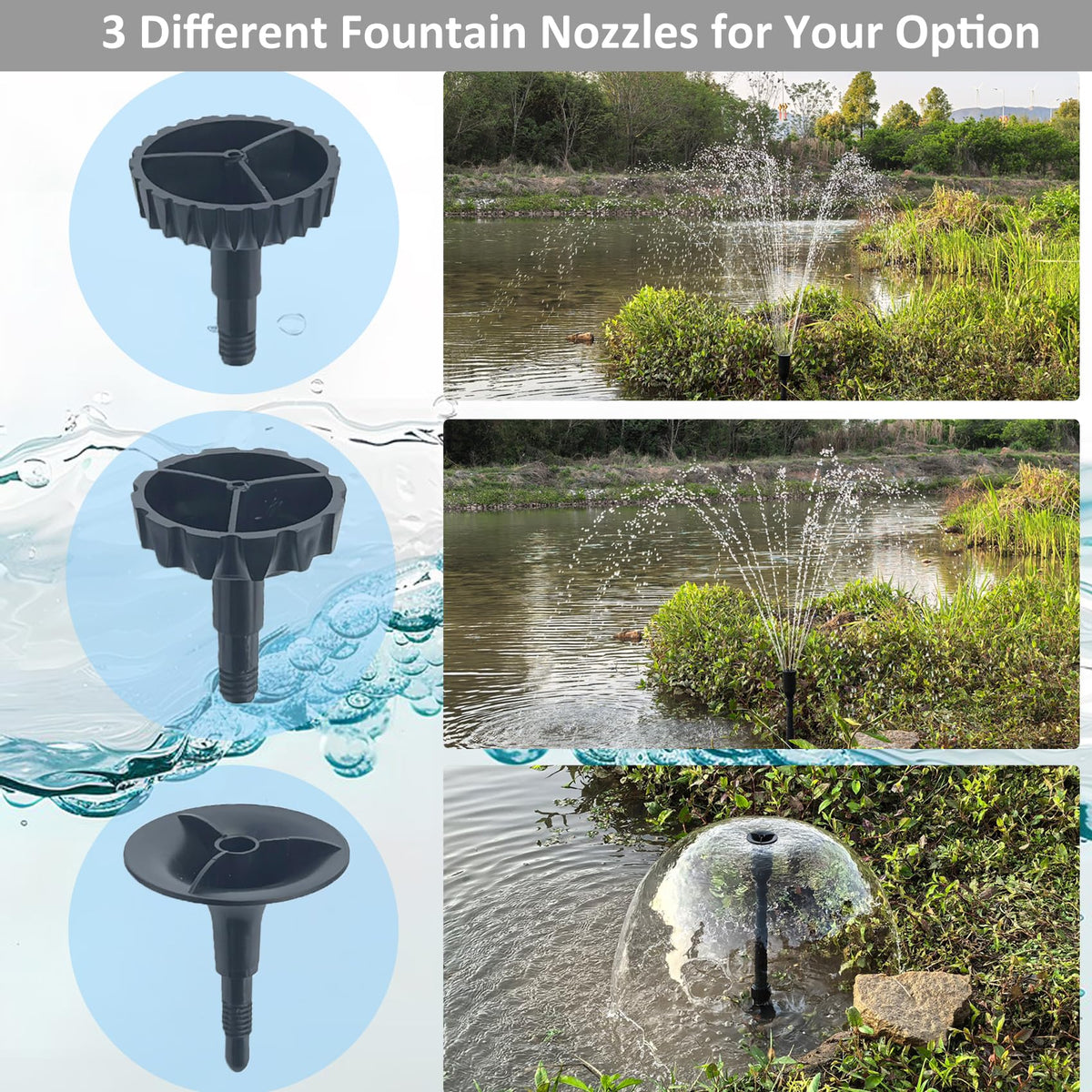 COODIA diverter valve enables waterfalls and flowing water in your garden pond.