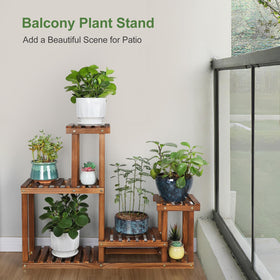COOGOU plant stand empty shelves ready to assemble