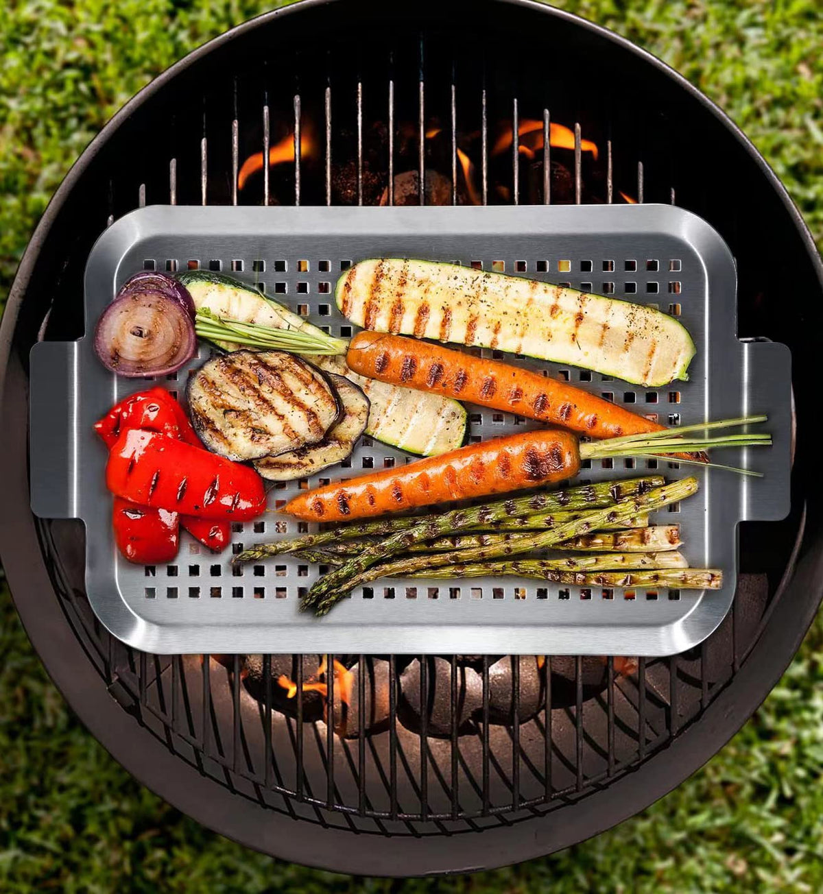 Cook Time easy-clean design and dishwasher-safe pans for simple cleanup