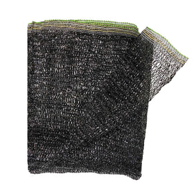 Cool Area shade cloth 55% sun block protecting garden plants from strong sun.