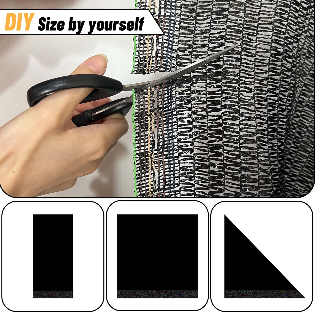 Cool Area durable HDPE shade cloth withstands outdoor conditions across seasons.